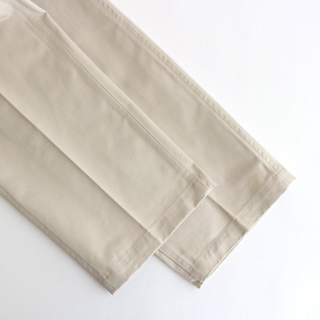 DOUBLE BELTED GURKHA TROUSERS #IVORY [L2102-PT001]