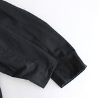 FSOCT | High twist TC gabardine stainless steel collar coat #MELANGE DARK GRAY [CW_FR082CT]