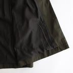 FSOCT | High Twist TC Gabardine Stencil Collar Coat #OLIVE [CW_FR082CT]