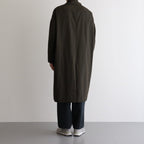 FSOCT | High Twist TC Gabardine Stencil Collar Coat #OLIVE [CW_FR082CT]