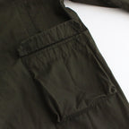 FSOCT | High Twist TC Gabardine Stencil Collar Coat #OLIVE [CW_FR082CT]