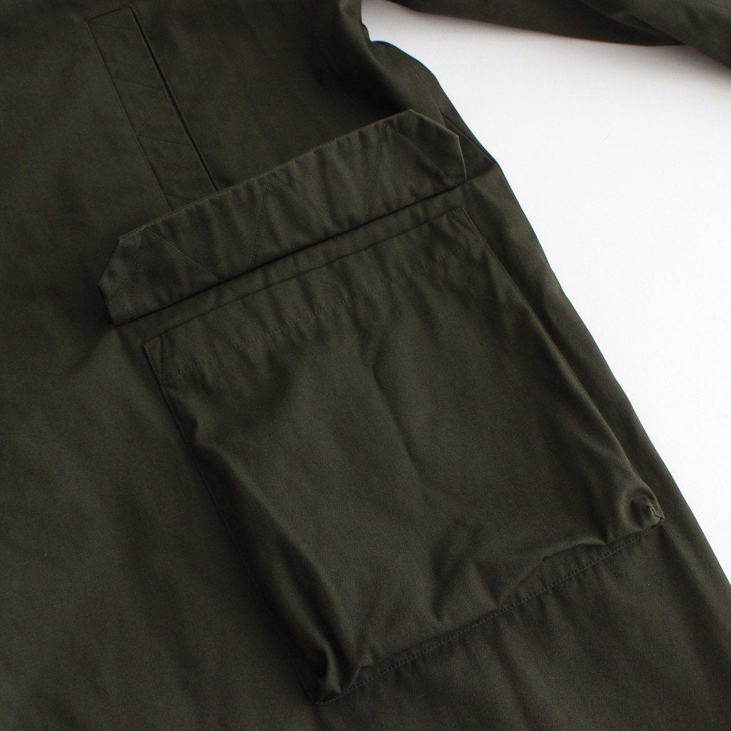 FSOCT | High Twist TC Gabardine Stencil Collar Coat #OLIVE [CW_FR082CT]