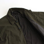 FSOCT | High Twist TC Gabardine Stencil Collar Coat #OLIVE [CW_FR082CT]
