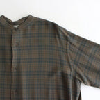 BAND COLLAR PULLOVER DRESS #SAGE GREEN [L2102-DR001]