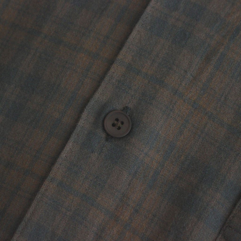 BAND COLLAR PULLOVER DRESS #SAGE GREEN [L2102-DR001]