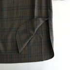 BAND COLLAR PULLOVER DRESS #SAGE GREEN [L2102-DR001]