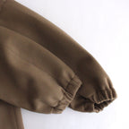 NGOCT｜スーパー100'sウール ショートビーバークロス ステンカラーオーバーコート #BISCUIT [CW_NC153CT]