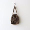 YAK FLEECE PURSE #BROWN [PR21AW-BG026]