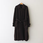 OVERSIZED BLANKET COAT #DARK BROWN [ST.275-1]