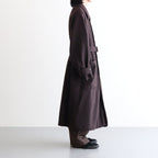 OVERSIZED BLANKET COAT #DARK BROWN [ST.275-1]