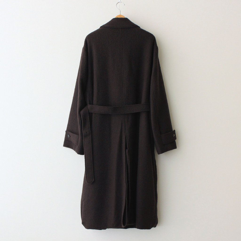 OVERSIZED BLANKET COAT #DARK BROWN [ST.275-1]
