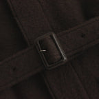 OVERSIZED BLANKET COAT #DARK BROWN [ST.275-1]