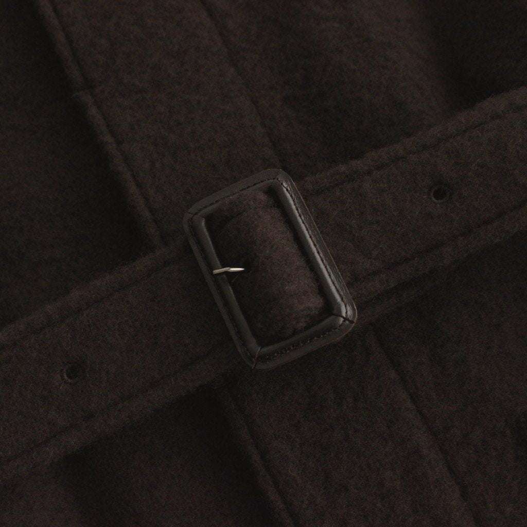 OVERSIZED BLANKET COAT #DARK BROWN [ST.275-1]