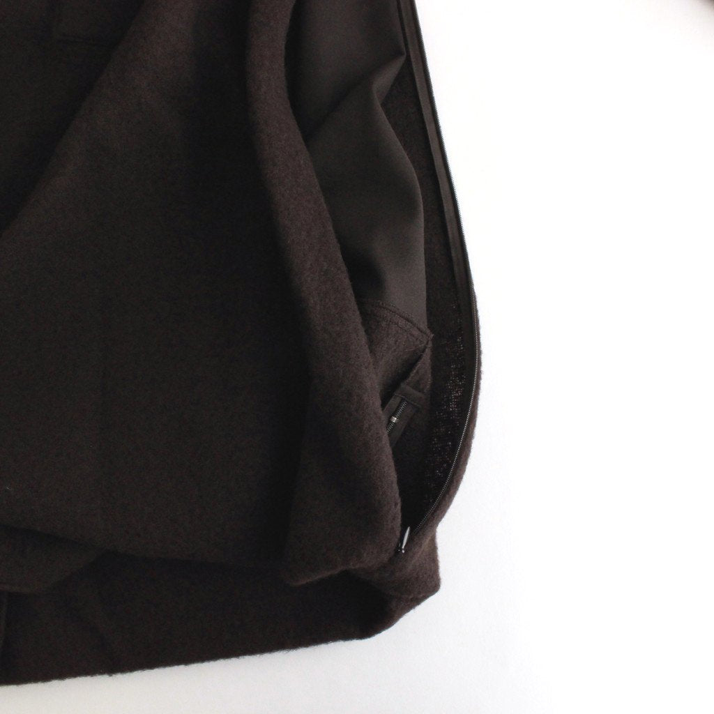 OVERSIZED BLANKET COAT #DARK BROWN [ST.275-1]