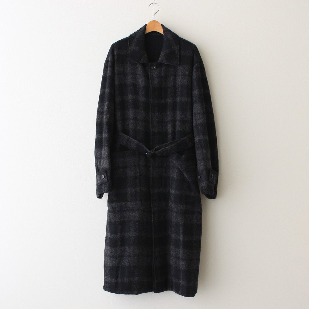 OVERSIZED BLANKET COAT #SHADOW CHECK [ST.275-2]