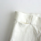 CHINO CLOTH PANTS WIDE STARIGHT #WHITE [61651]