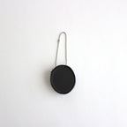 BUCKS OVAL ZIP CASE #CHARCOAL [B01O_CO-15]