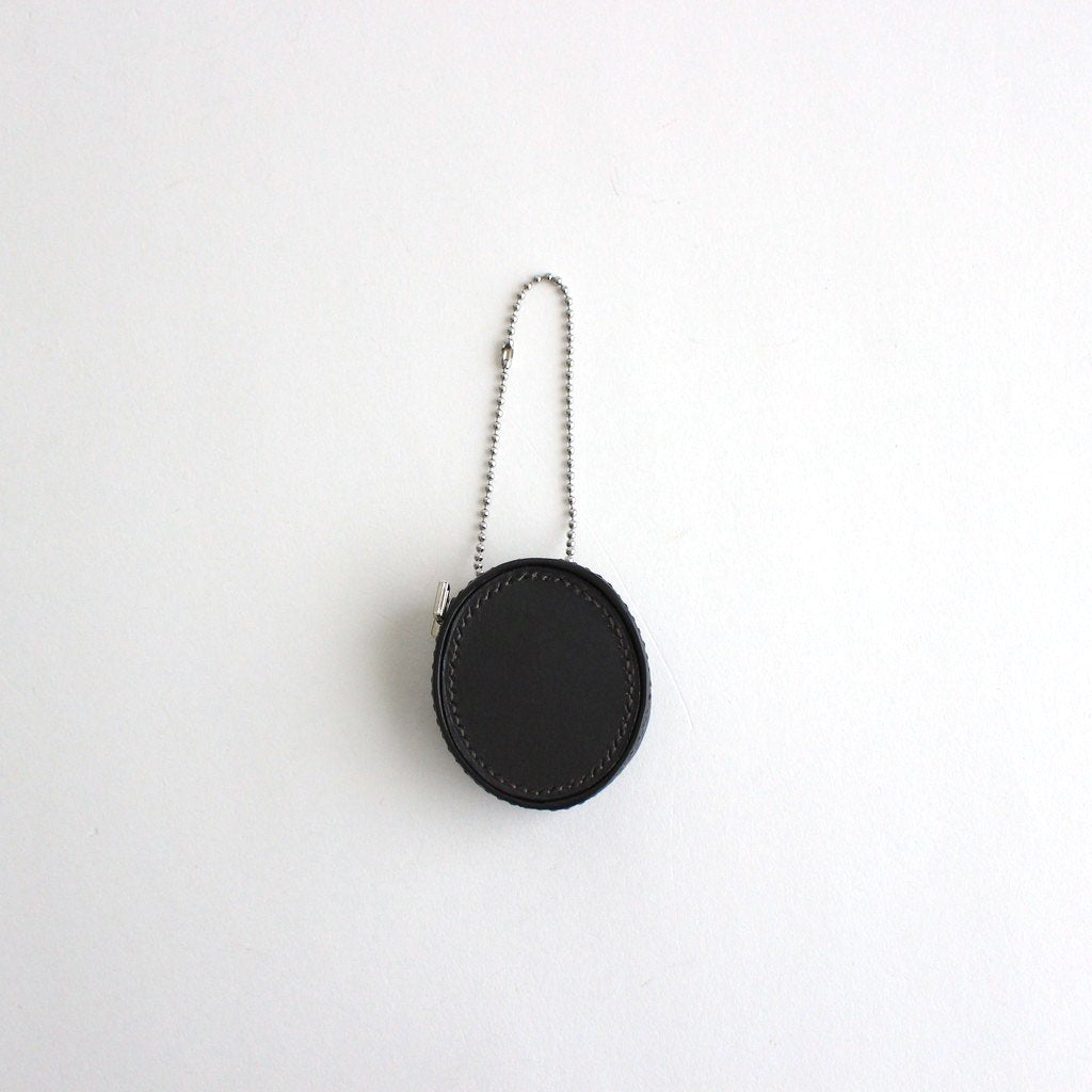 BUCKS OVAL ZIP CASE #CHARCOAL [B01O_CO-15]