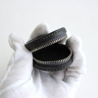 BUCKS OVAL ZIP CASE #CHARCOAL [B01O_CO-15]