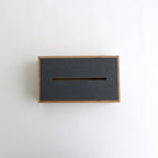 TISSUE BOX MARMOLEUM #WALNUT