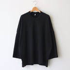 FSSOT | Cross-knit light waffle knit crew neck oversize pullover #95 BLACK [TA_FR033TF]