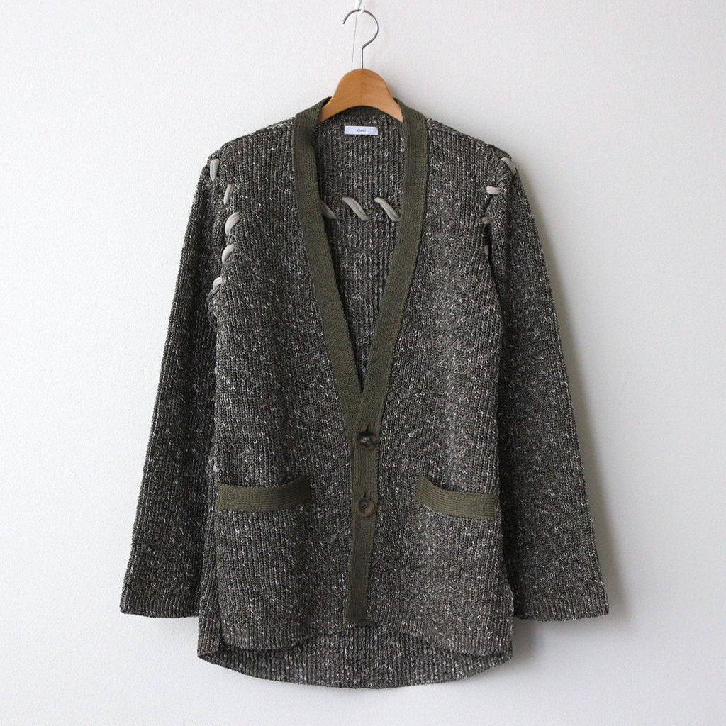 ブレイドカーディガン #KHAKI [02S19]