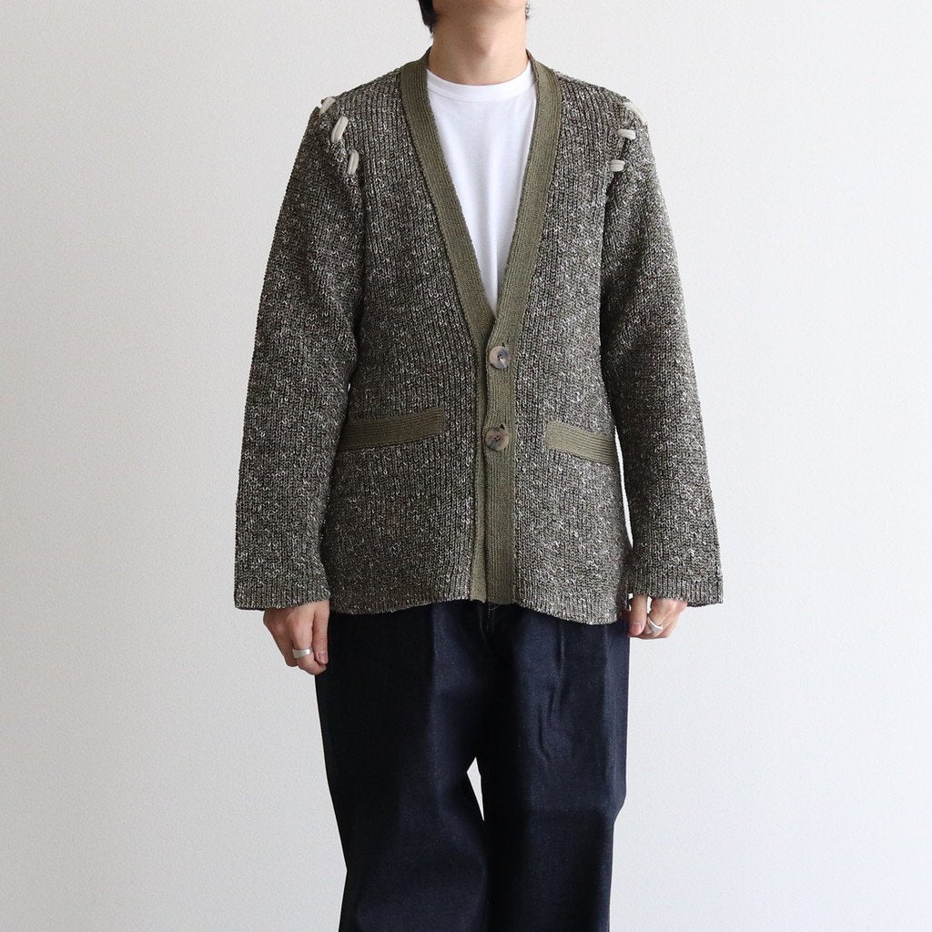 ブレイドカーディガン #KHAKI [02S19]