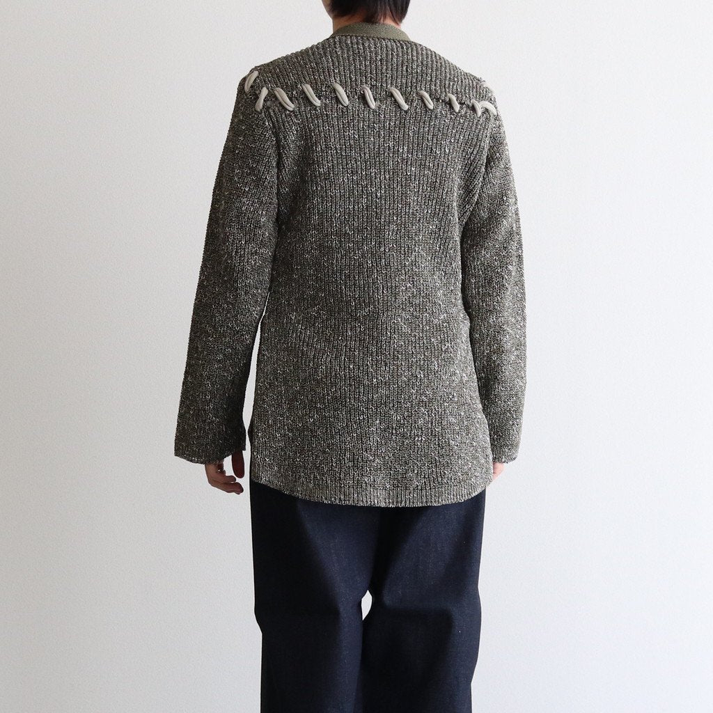 ブレイドカーディガン #KHAKI [02S19]