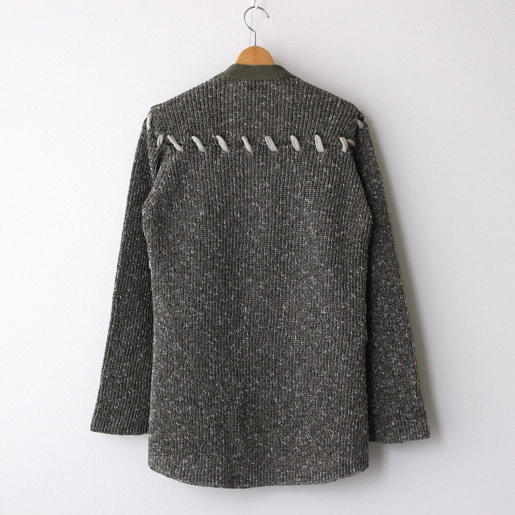 ブレイドカーディガン #KHAKI [02S19]