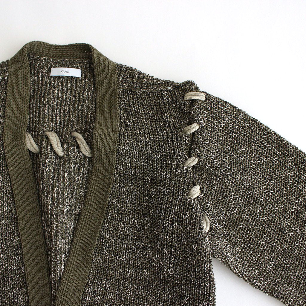 ブレイドカーディガン #KHAKI [02S19]