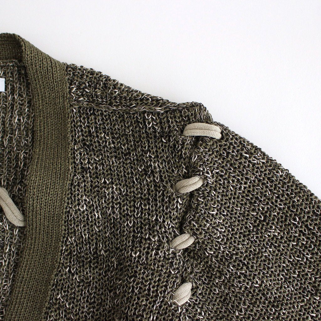 ブレイドカーディガン #KHAKI [02S19]