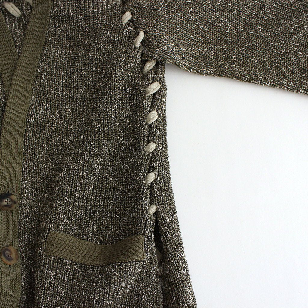 ブレイドカーディガン #KHAKI [02S19]