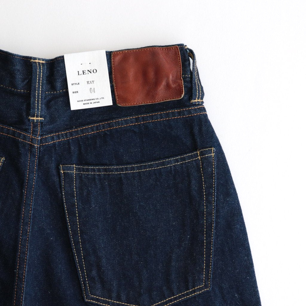 KAY HIGH WAIST JEANS #INDIGO [L2201-J105]