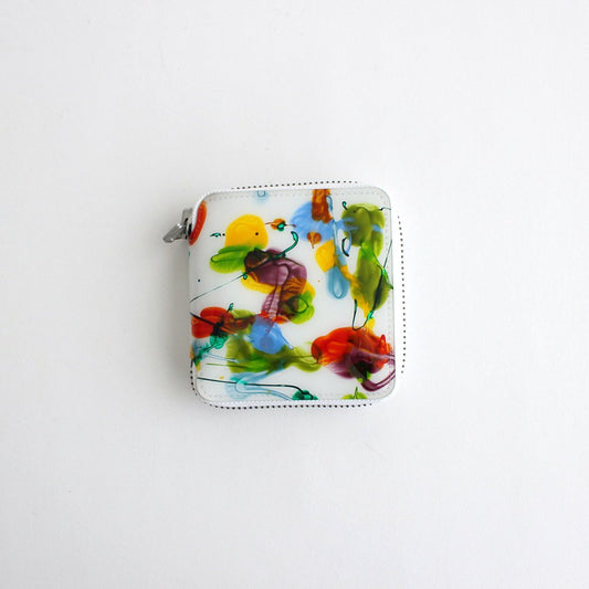HIGH PAINT WALLET #WHITE MULTI A