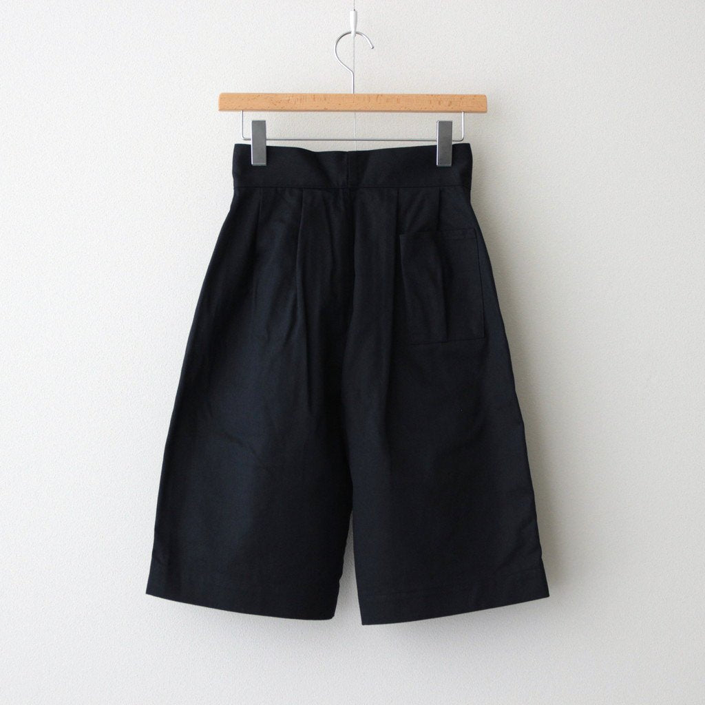 DOUBLE BELTED GURKHA SHORT TROUSERS #DARK NAVY [L2201-PT002]