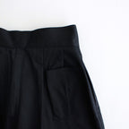 DOUBLE BELTED GURKHA SHORT TROUSERS #DARK NAVY [L2201-PT002]