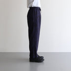 PRINTED EASY WIDE PANTS #NAVY [YK22SS0325P]
