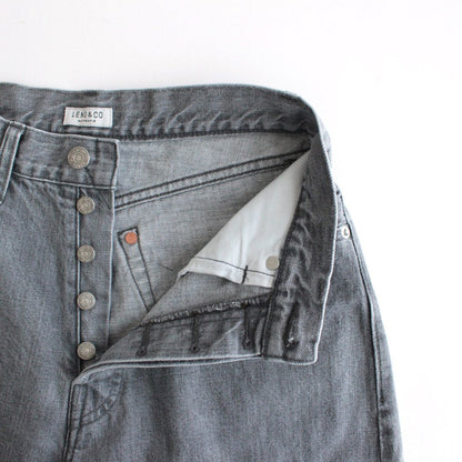 BRIGITTE STRAIGHT JEANS #FADE BLACK [L2201-J001FBK]