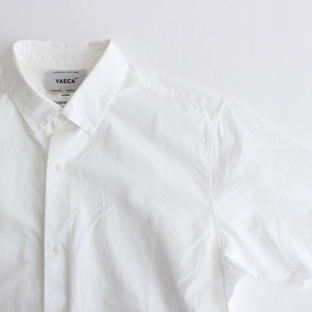COMFORT SHIRT RELAX LONG S/S #WHITE [62141]