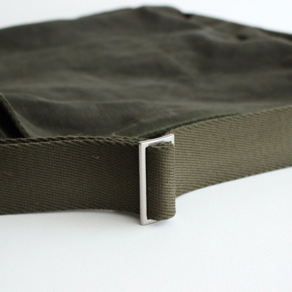 SQUARE SHOULDER BAG BIG #KHAKI GREEN [ol-rb-ssb]