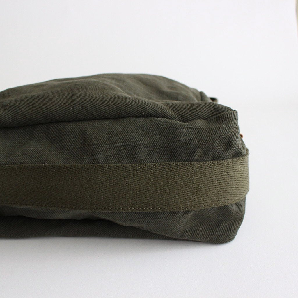 SQUARE SHOULDER BAG BIG #KHAKI GREEN [ol-rb-ssb]