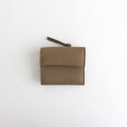 BUBBLE CALF MINI WALLET #TAUPE [L003]