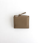 BUBBLE CALF MINI WALLET #TAUPE [L003]