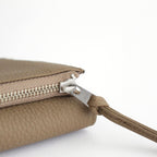 BUBBLE CALF MINI WALLET #TAUPE [L003]