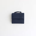 BUBBLE CALF MINI WALLET #NAVY [L003]