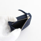 BUBBLE CALF MINI WALLET #NAVY [L003]