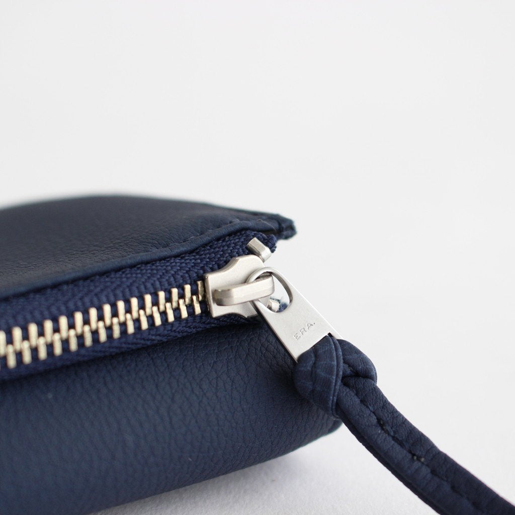 BUBBLE CALF MINI WALLET #NAVY [L003]