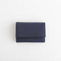 BUBBLE CALF BUSINESS CARD CASE #NAVY [L026]
