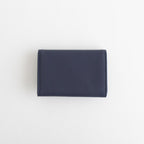 BUBBLE CALF BUSINESS CARD CASE #NAVY [L026]