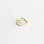 ROUND WIRE RING_MOVE #BRASS [1107a_m]